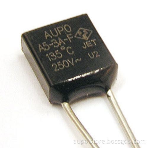 Thermal Cutoff with 135°C Function Temperature, Made of Plastic